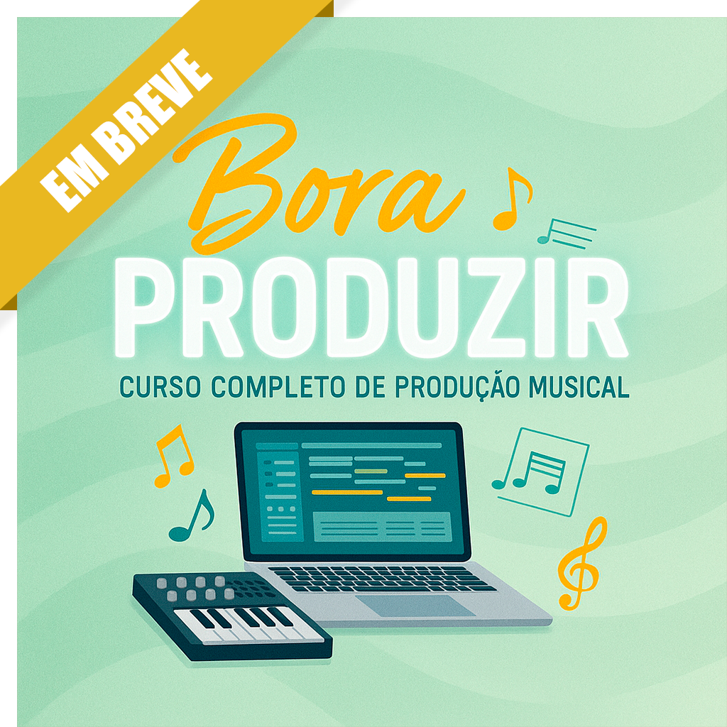 Arte do Curso Bora Produzir