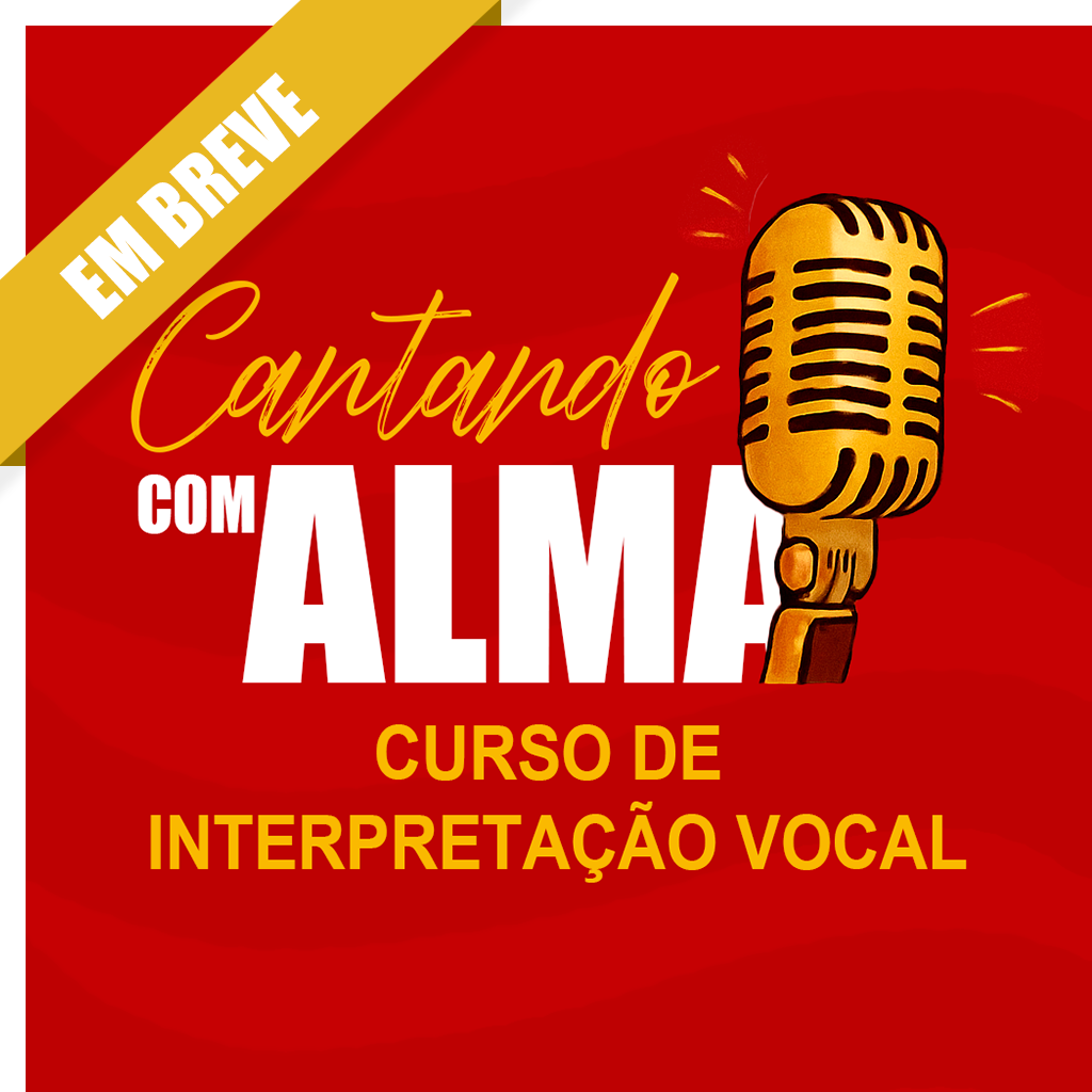 Arte do Curso Cantando com Alma